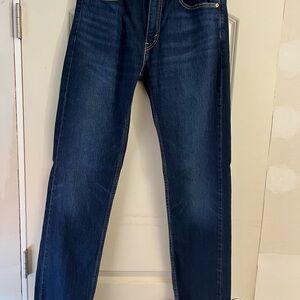 Levi's 505 Dark Blue Straight Jeans